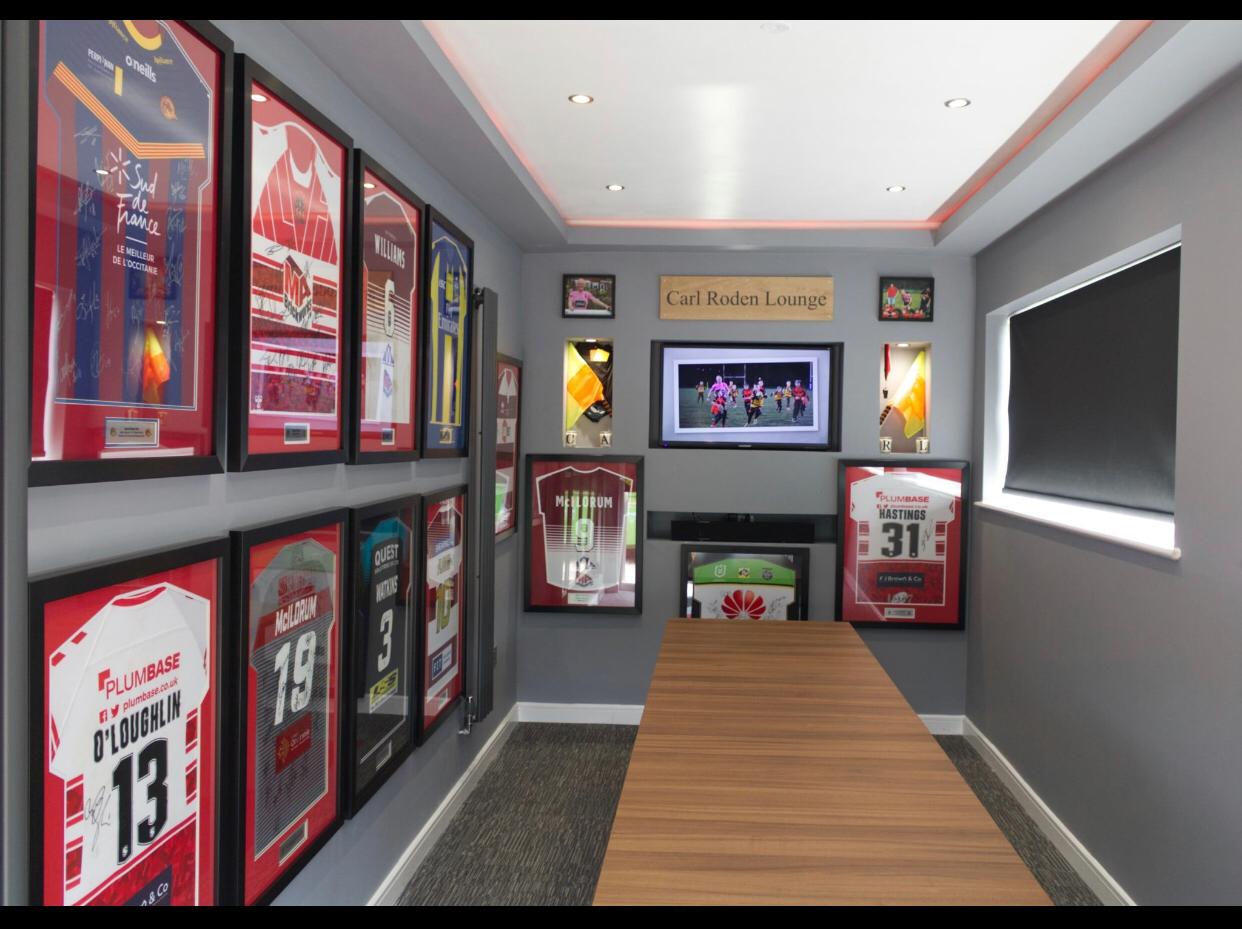 The Carl Roden Lounge at Ince Rose Bridge