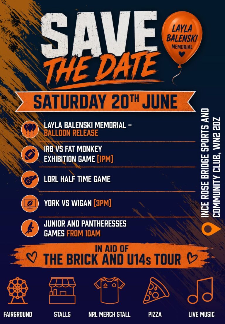 Save The Date- Layla Balenski Memorial